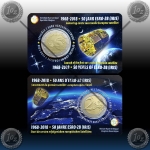 2 EVRO BELGIJA 2018 (ESRO - 2B Satellite) KARTICA
